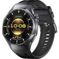 Huawei Watch GT 6 Pro 46 мм (черный, с черным силиконовым ремешком, международная версия)