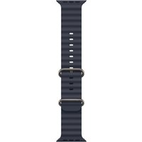 Apple Watch Ultra 2 LTE 49 мм (титановый корпус, титановый/темно-синий, ремешок из эластомера) Image #3