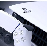 Sony PlayStation 5 Slim CFI-20XX (1 ревизия, с дисководом, 2 геймпада, белый/черный) Image #5
