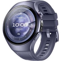 Huawei Watch 5 46 мм (фиолетовый, с фиолетовым силиконовым ремешком, международная версия)