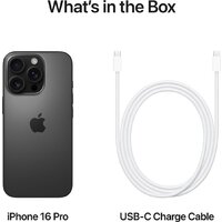 Apple iPhone 16 Pro Dual eSim 1TB (черный титан) Image #7
