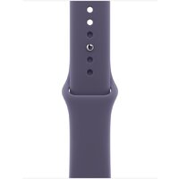 Apple Watch Series 11 42 мм (алюминиевый корпус, серебристый/фиолетовый туман, спортивный силиконовый ремешок M/L) Image #3